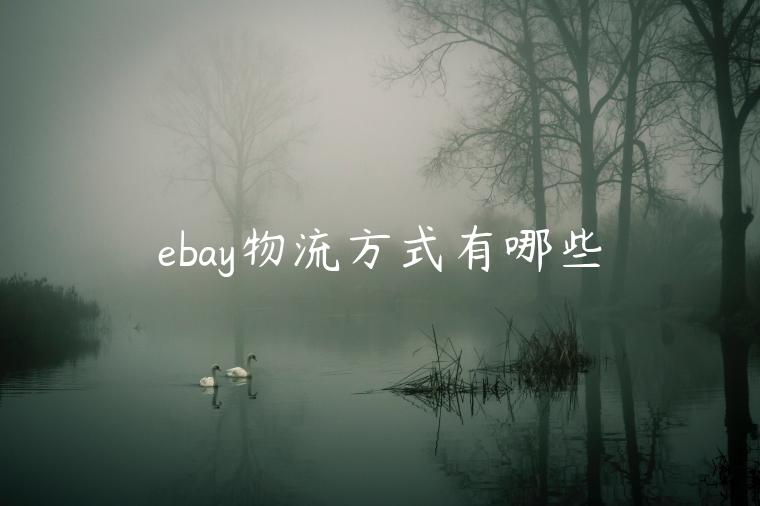 ebay物流方式有哪些